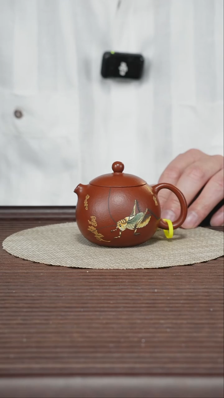 茶壶紫砂T360 朱泥 西施 100cc