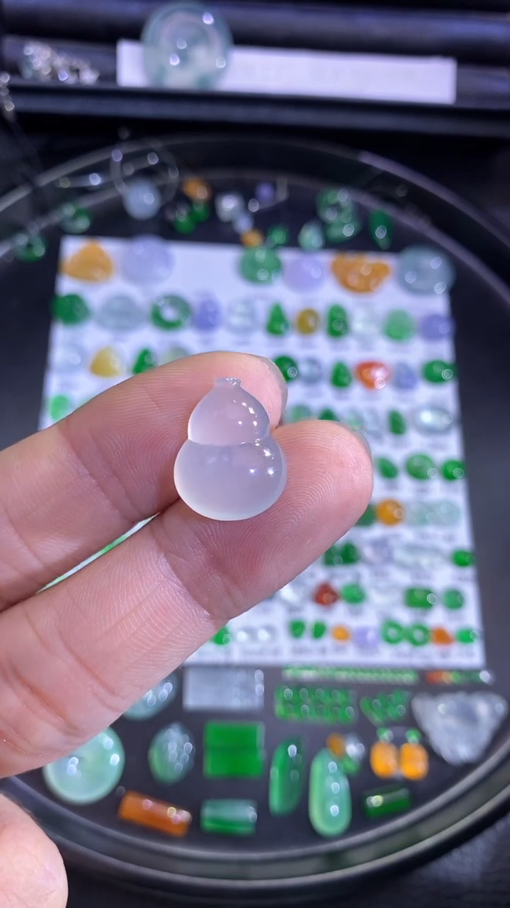 未镶嵌挂件翡翠葫芦