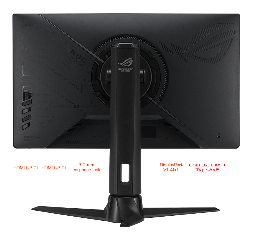 准新品 ROG/玩家国度 仅拆封24.5寸1K380Hz高刷FPS三角洲显示器