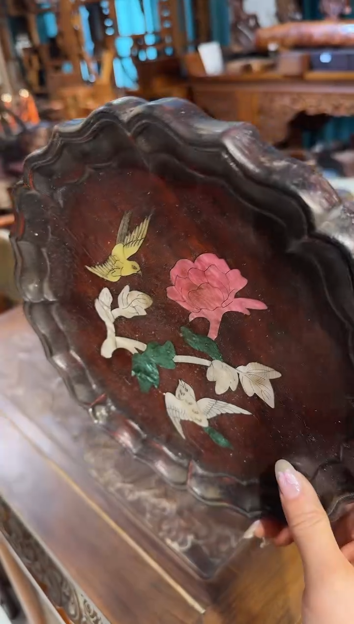 【闪购商品】木木艺花鸟圆盘88.88888