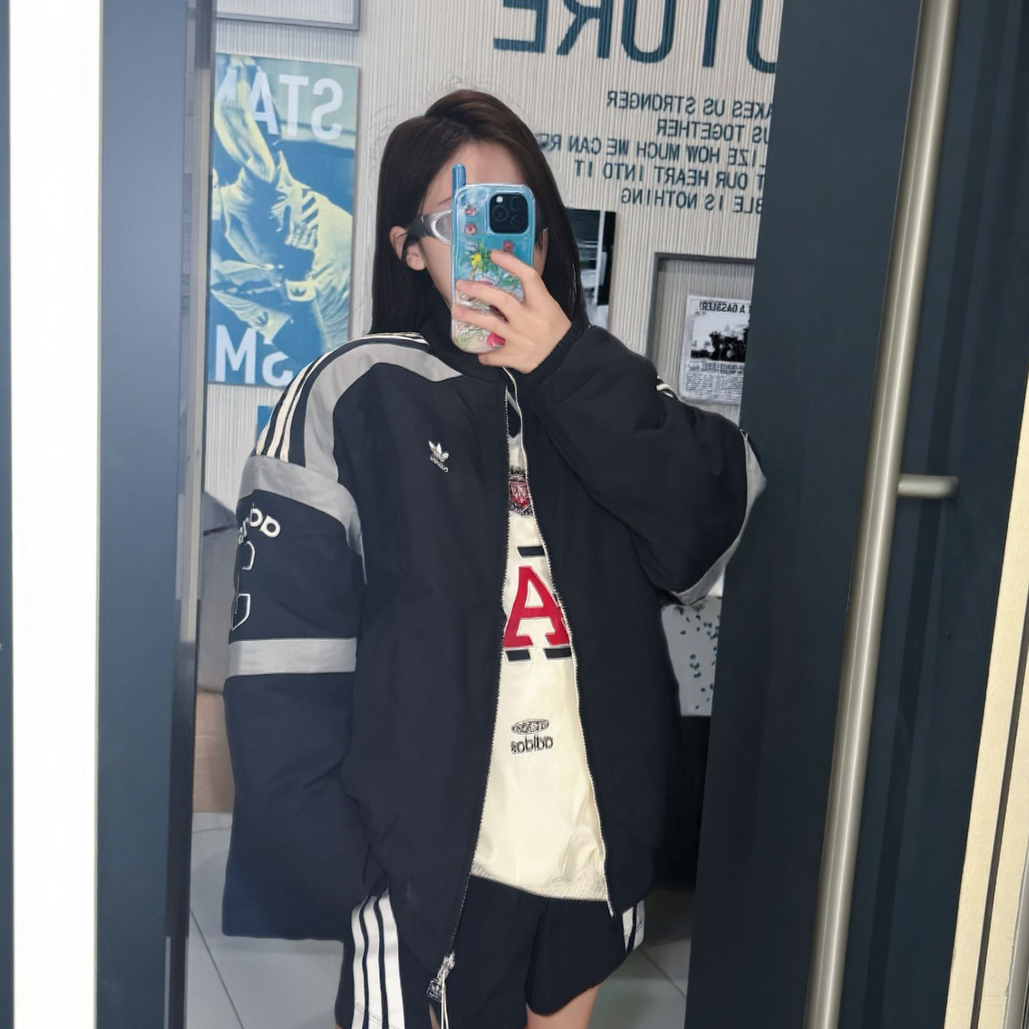ADIDAS TEAM REVERSIBLE PADDED保暖双面穿运动棉服 KC0093 X