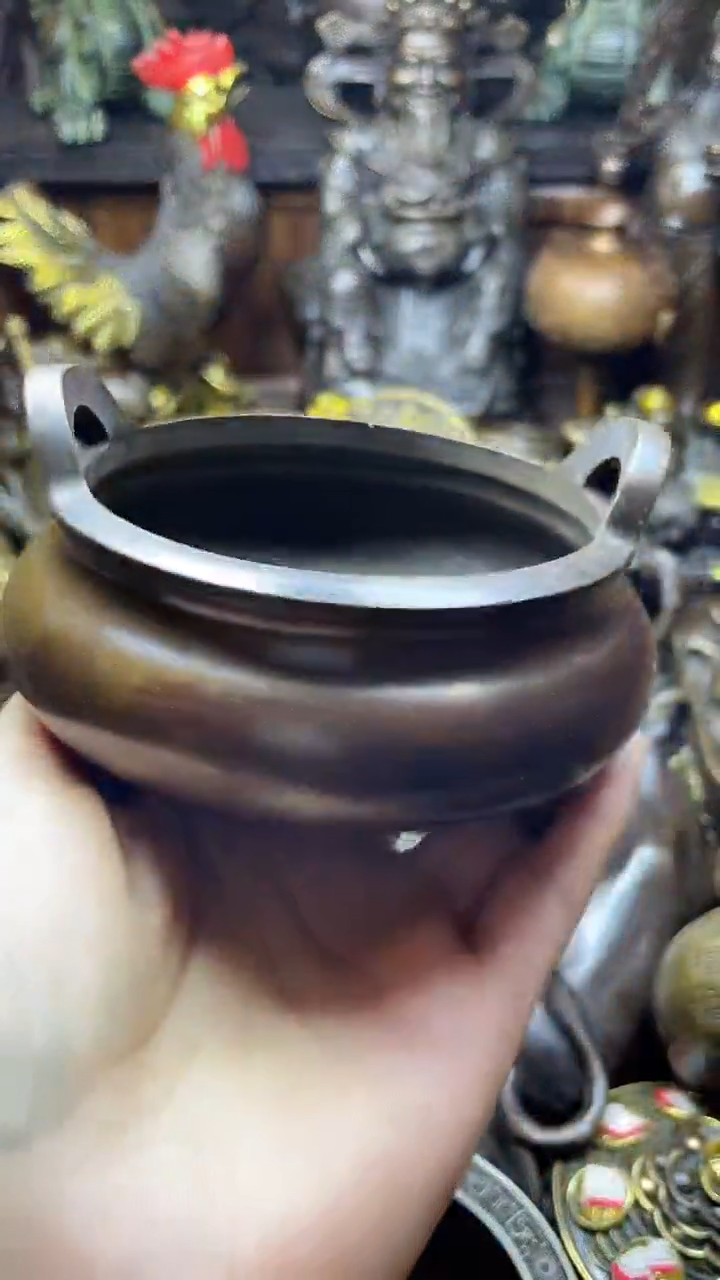 闪购链接，点击下单，有运费险，铜摆件