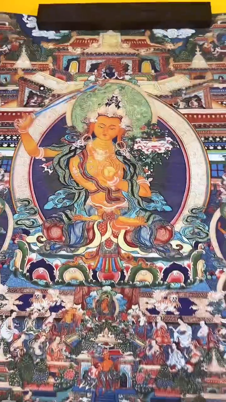 卷轴画绘画类唐卡 16095