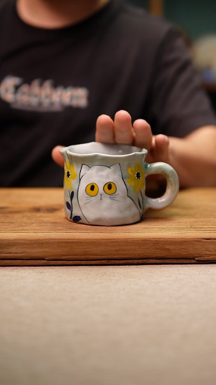 @@陶园瓷舍@@纯手工手绘@高温釉下彩