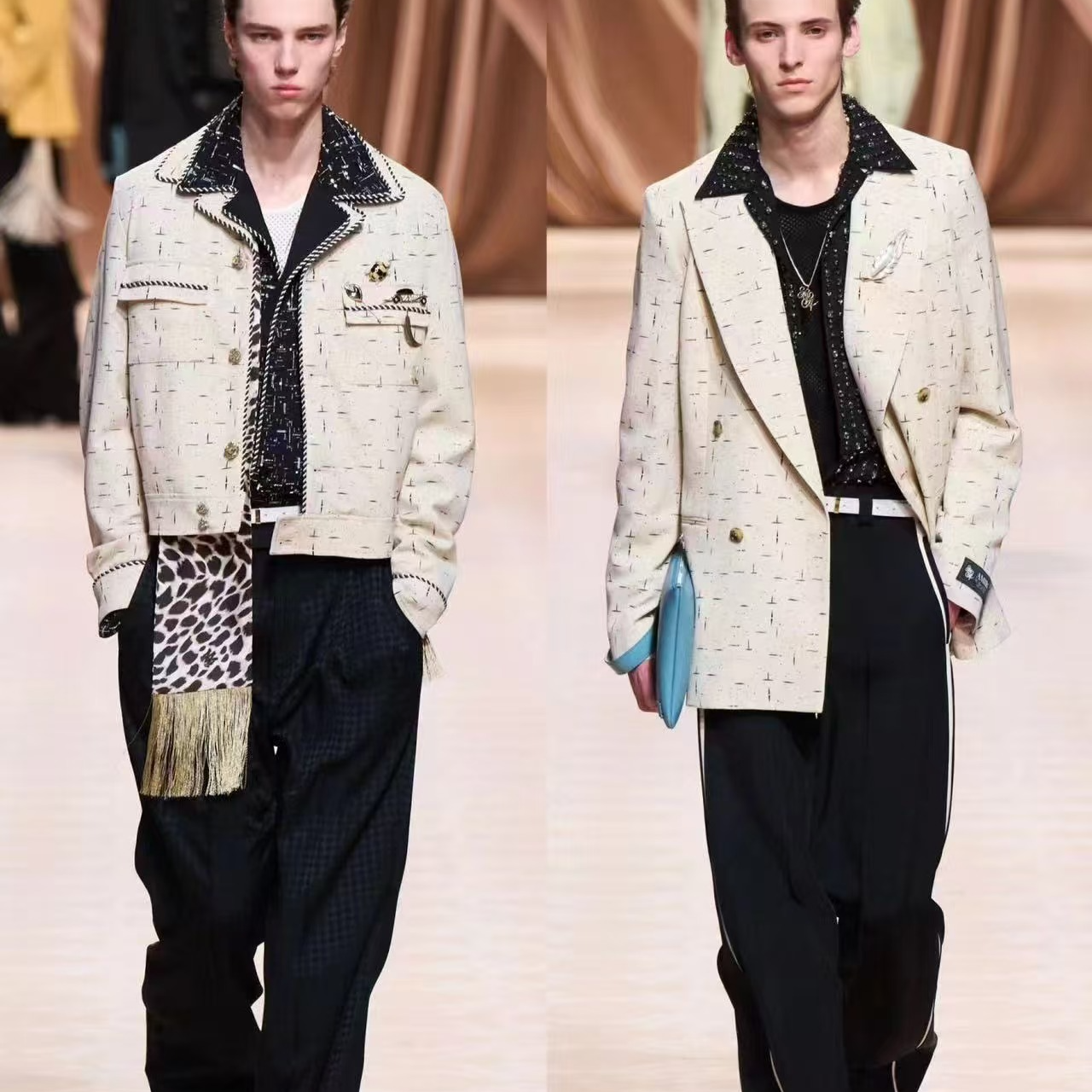 【YY】2025新款潮流男装高奢男士羽绒服26046