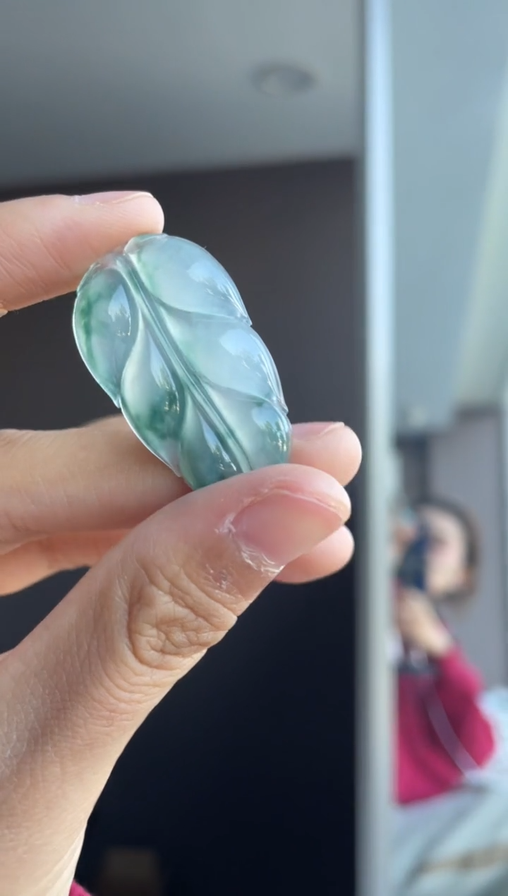 吊坠(不含链)未镶嵌翡翠天然缅甸A货翡翠