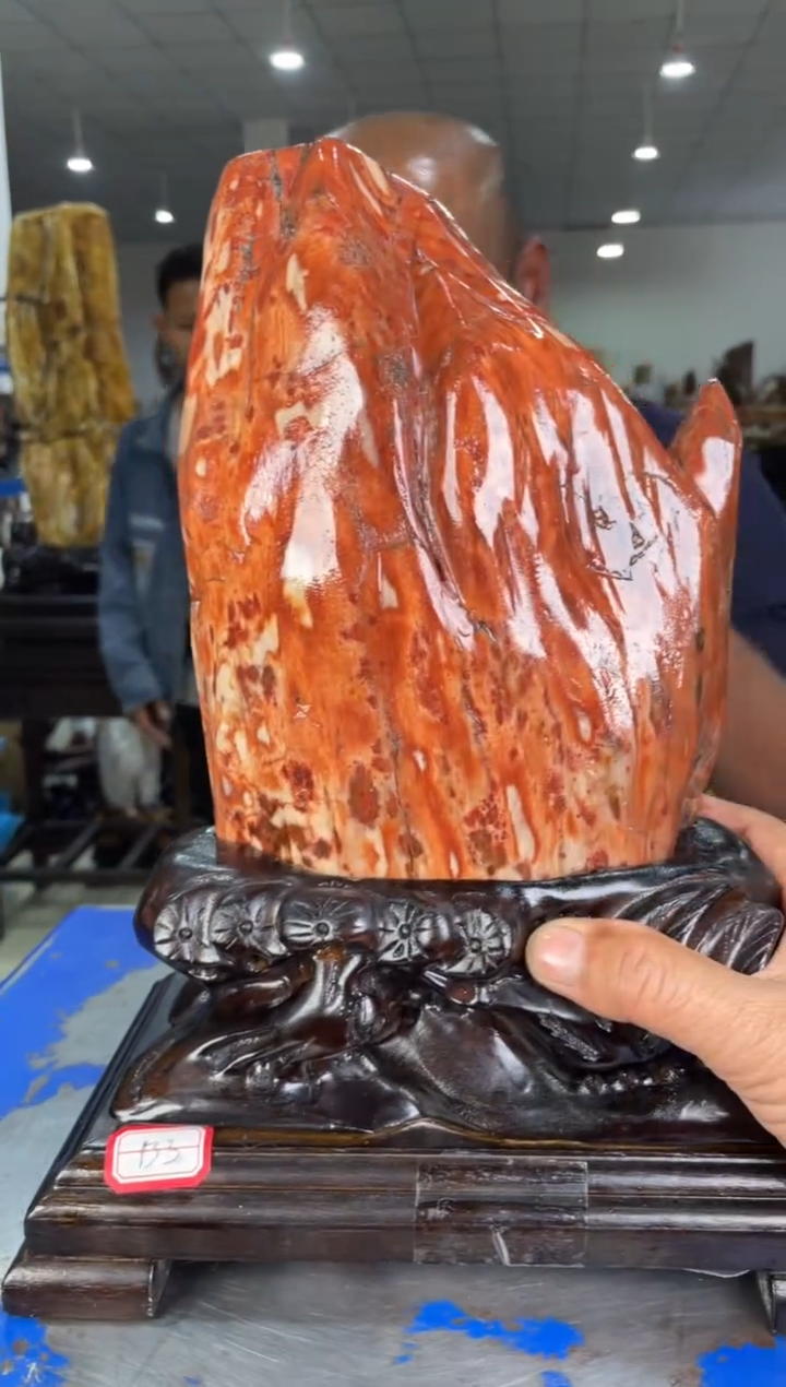 【闪购商品】硅化玉摆件未镶嵌12