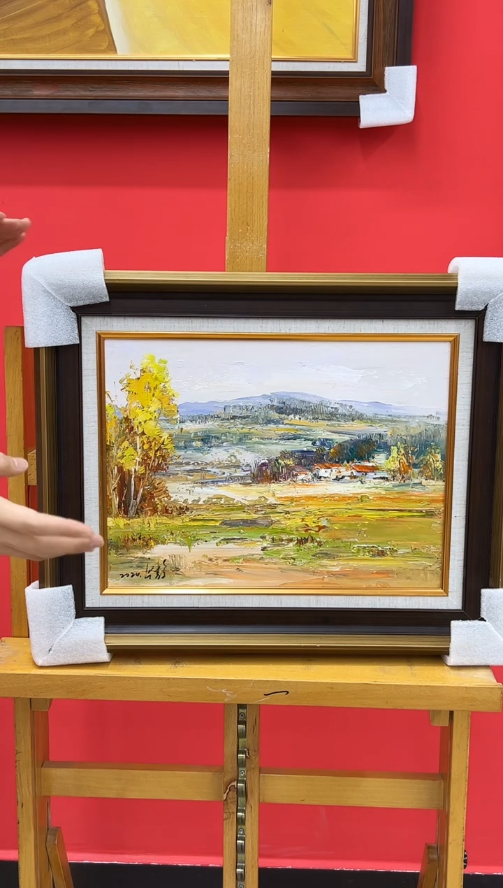 【闪购商品】油画梁静-30×40-油画作品