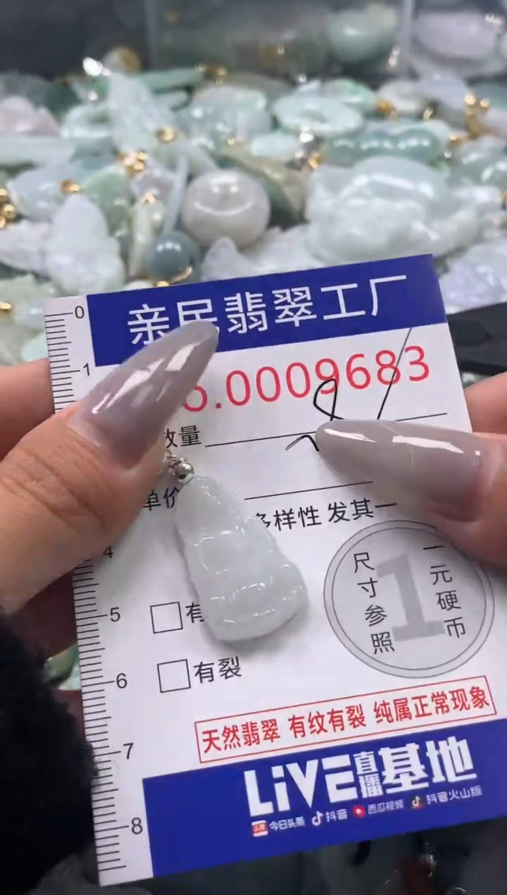 颈饰未镶嵌翡翠9683
