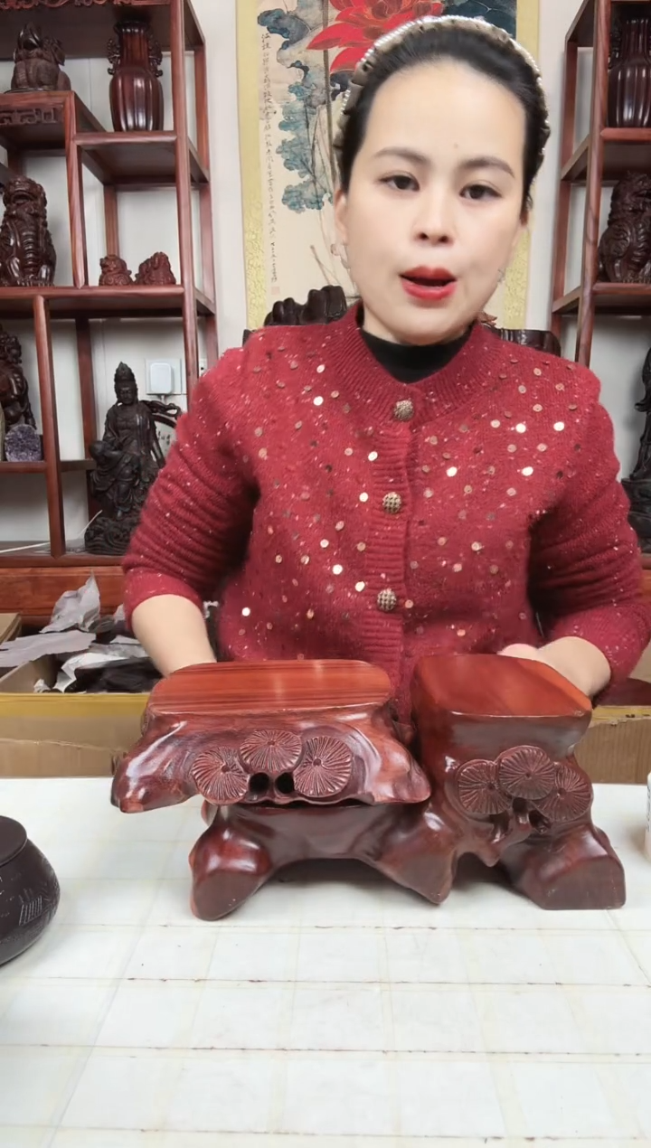 木每****)臻宝工艺随行底座