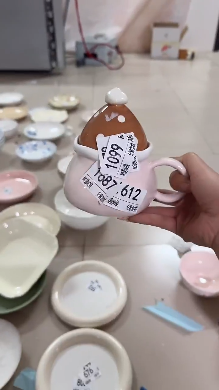 陶瓷手柄款微瑕四单包邮1099