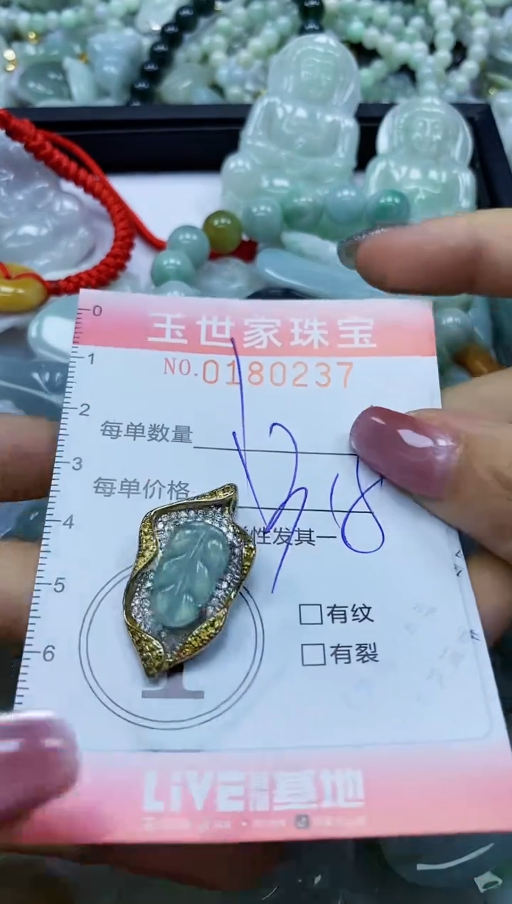 【闪购商品】翡翠颈饰未镶嵌闪购0180237