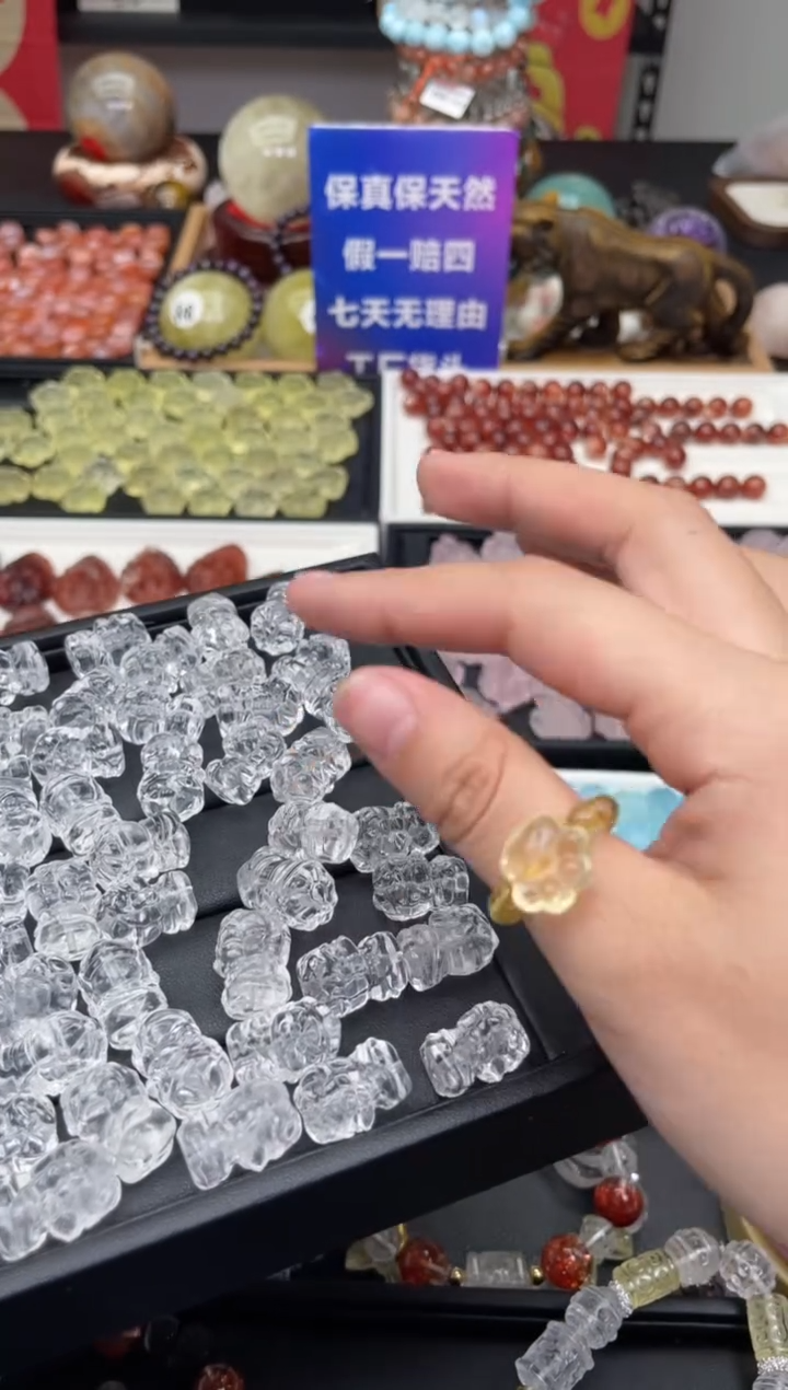 【闪购商品】水晶颈饰未镶嵌28a多样性发其一/1.14/1个