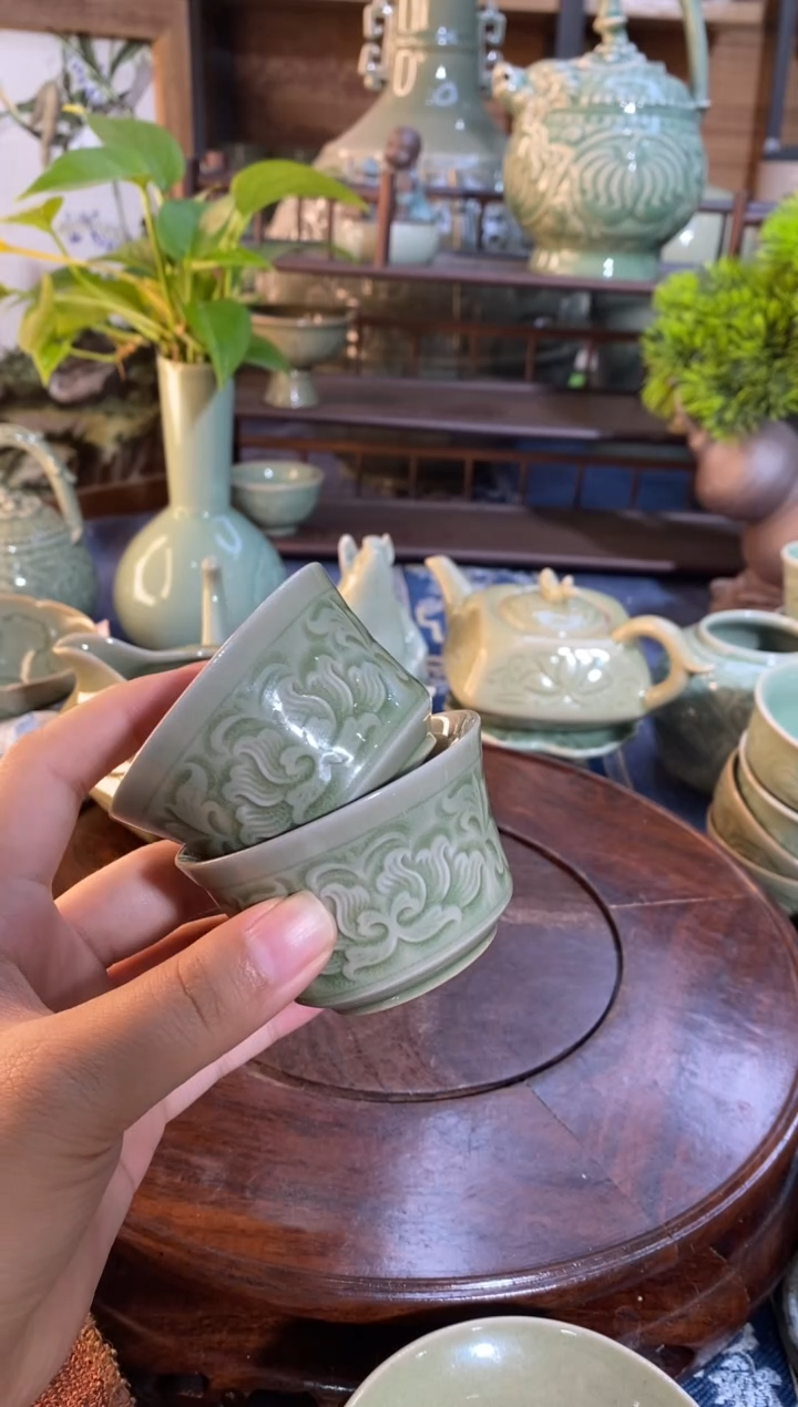 【闪购商品】汉阙小茶杯2只0011803微瑕