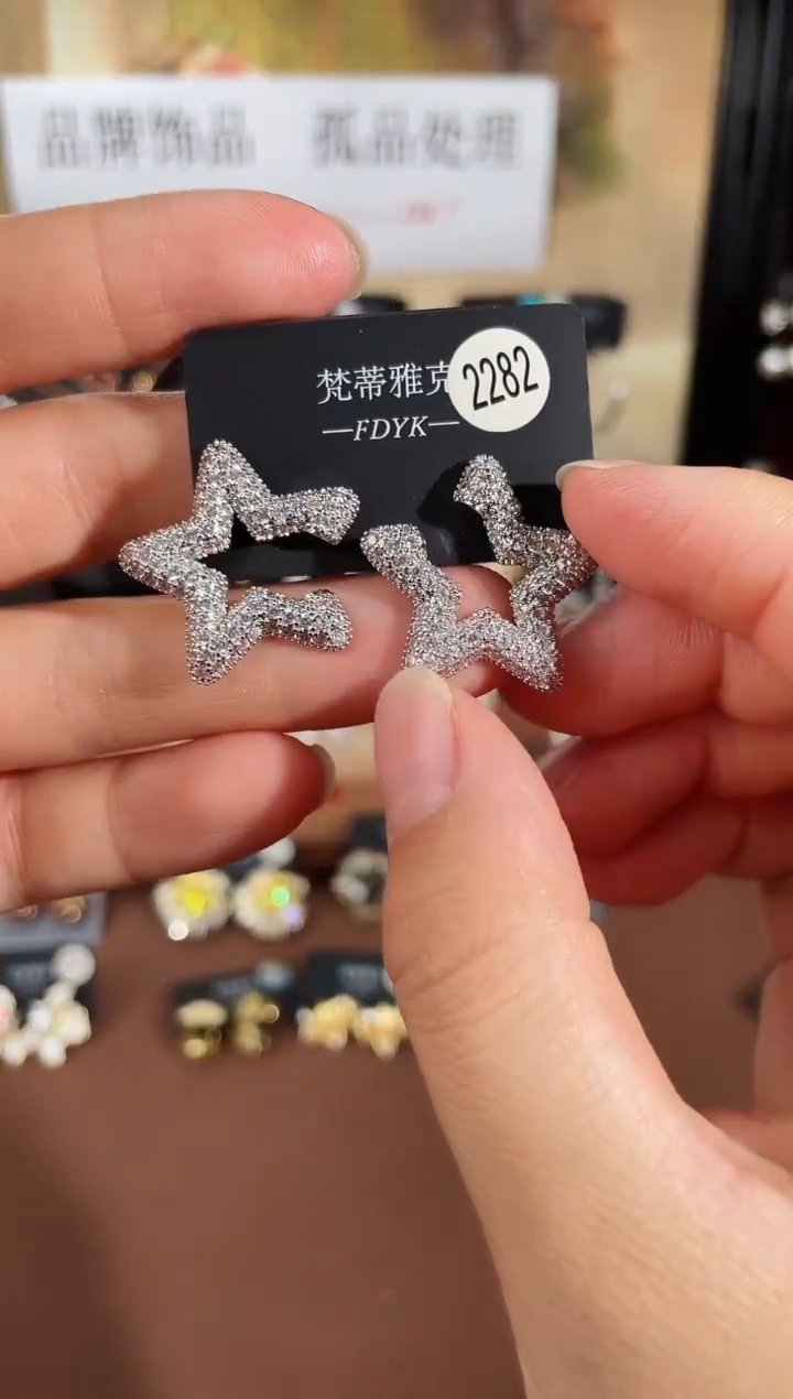合金925银锆石梵2282