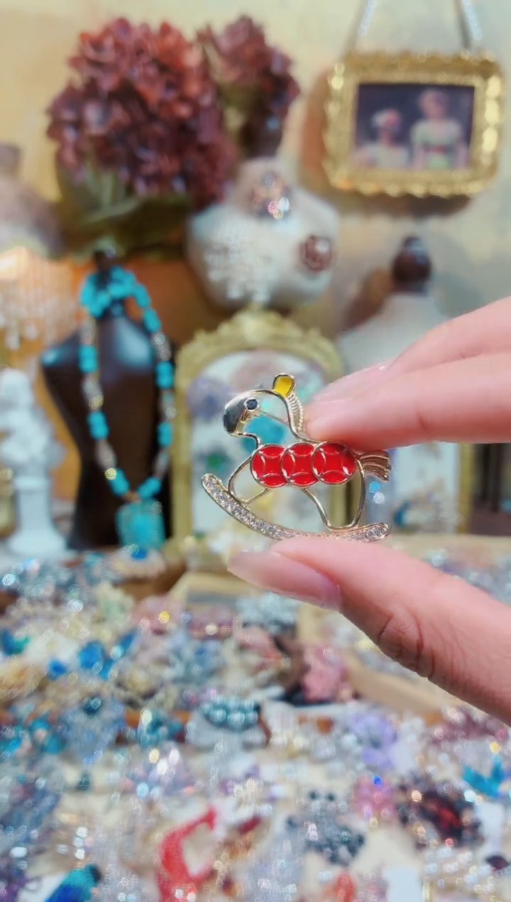 合成立方氧化锆铜合金福运小马