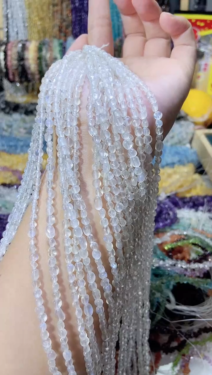 未镶嵌珠宝半成品水晶随行蓝月光