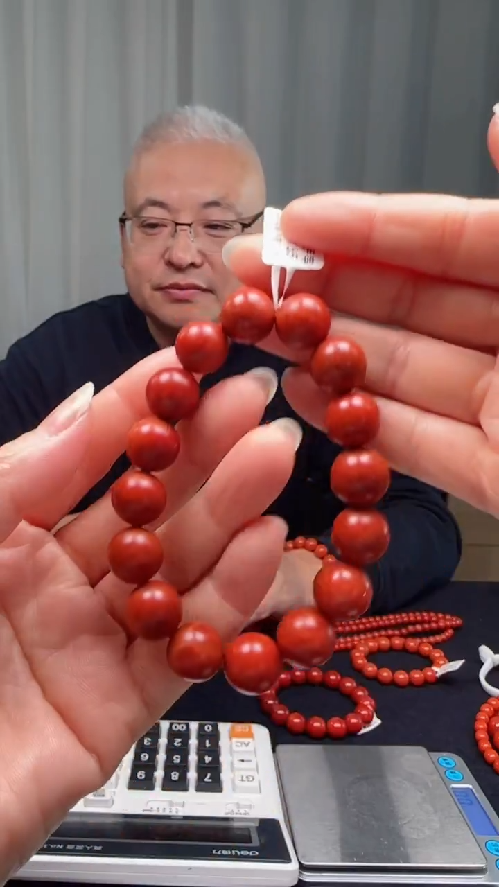 未镶嵌多样性发一件南红玛瑙【毕业级】哑光13mm瓦西圆珠单圈 