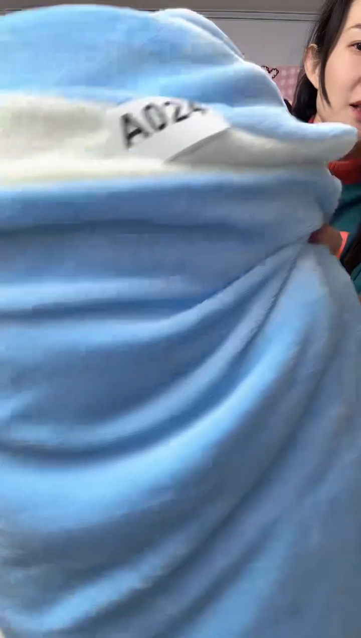 牛奶绒硕**妈024瑕疵被罩