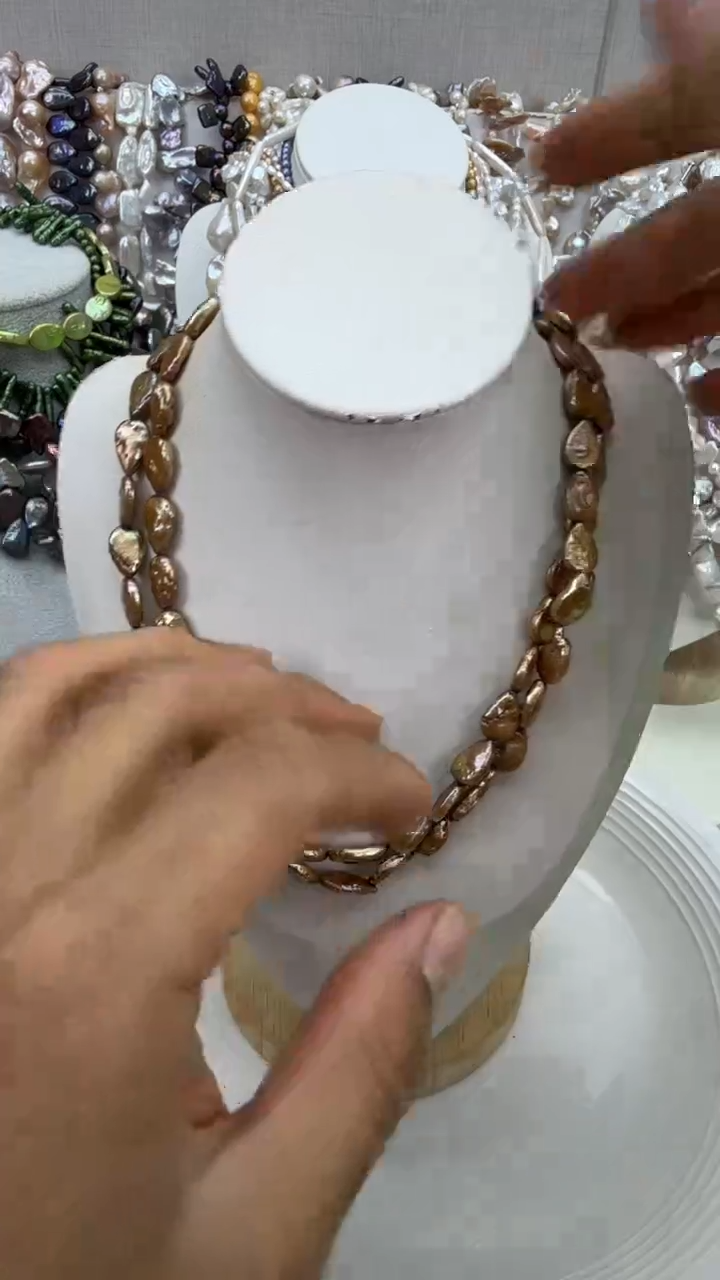 颈饰未镶嵌淡水珍珠1