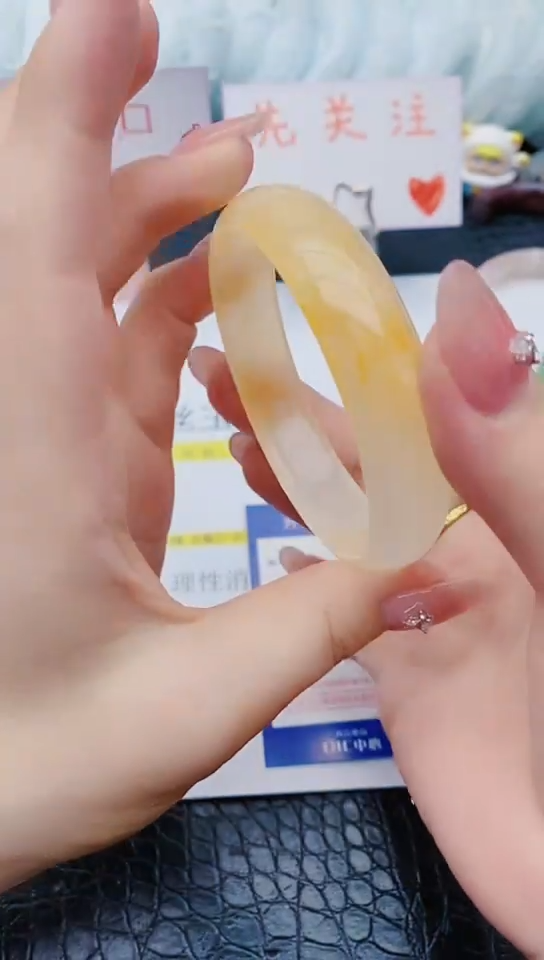 石英质玉手镯未镶嵌y122+62-63