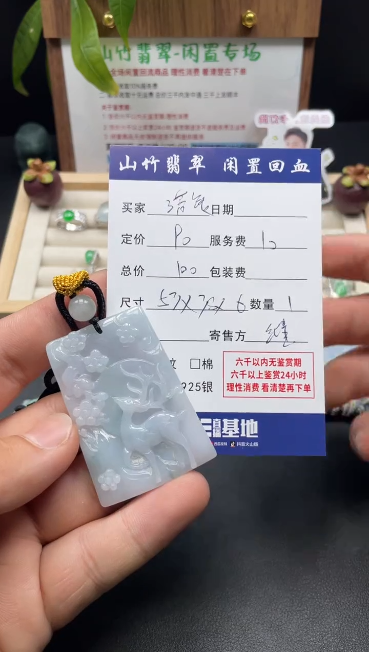 颈饰未镶嵌翡翠滢*3003086