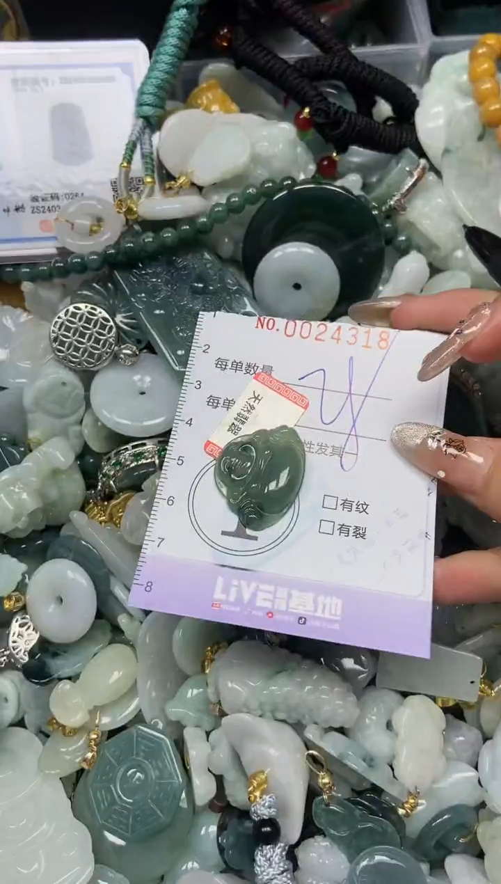 【闪购商品】翡翠颈饰未镶嵌闪购0024318