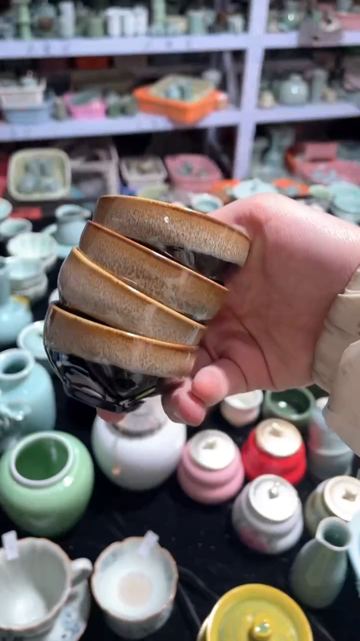 【闪购商品】4个 特价福利 微瑕 慧仙青瓷