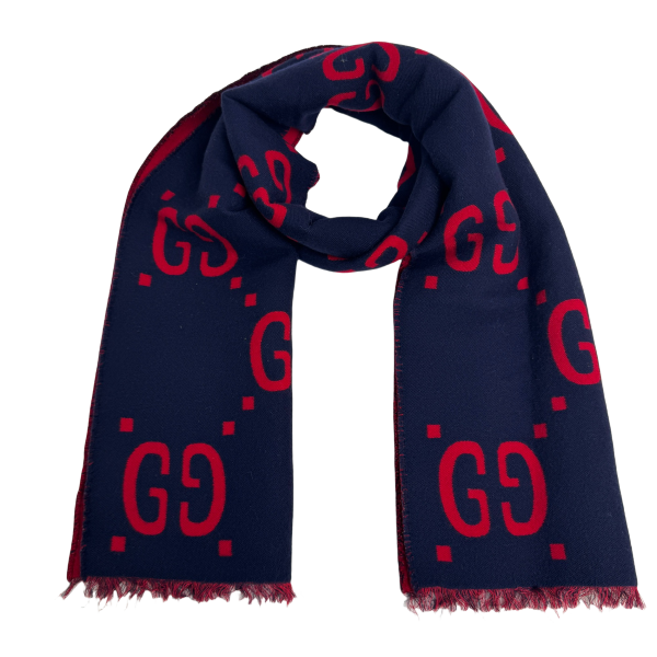 妃鱼/古驰/羊毛/围巾/95新/z零二一九