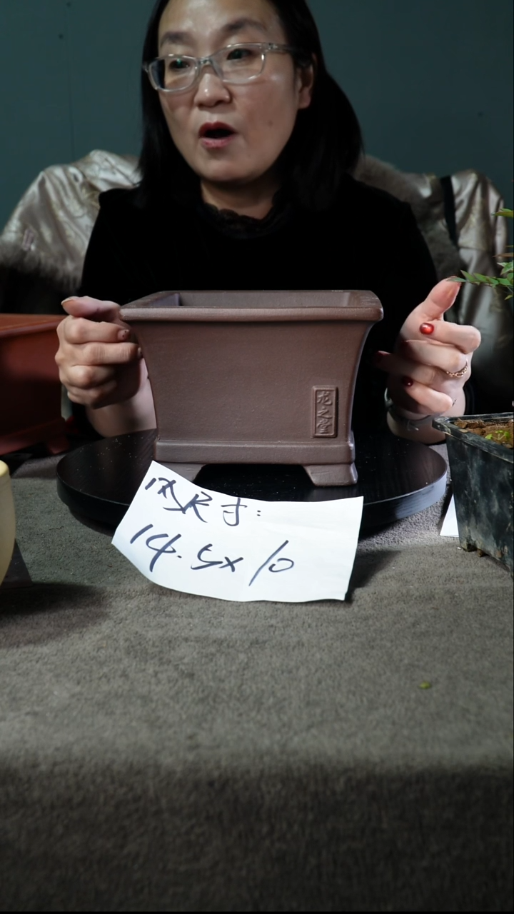 宜兴紫砂花盆小花盆