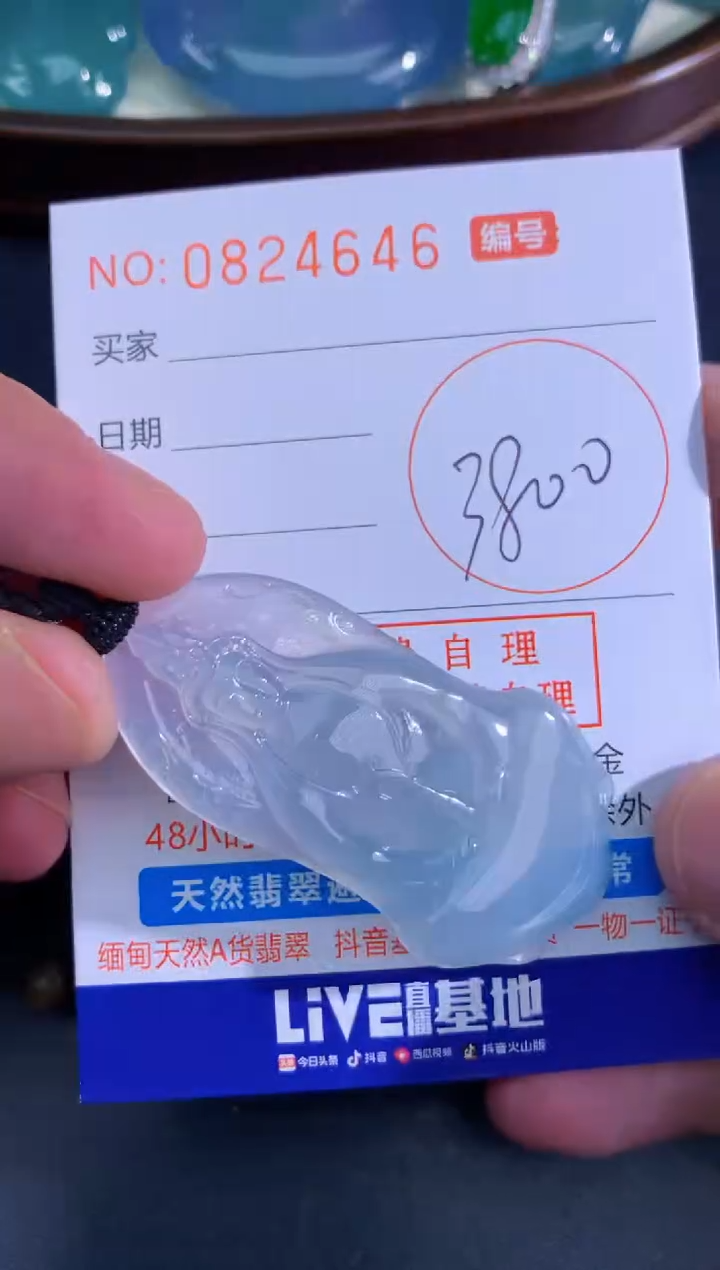 颈饰未镶嵌翡翠天然A货翡翠