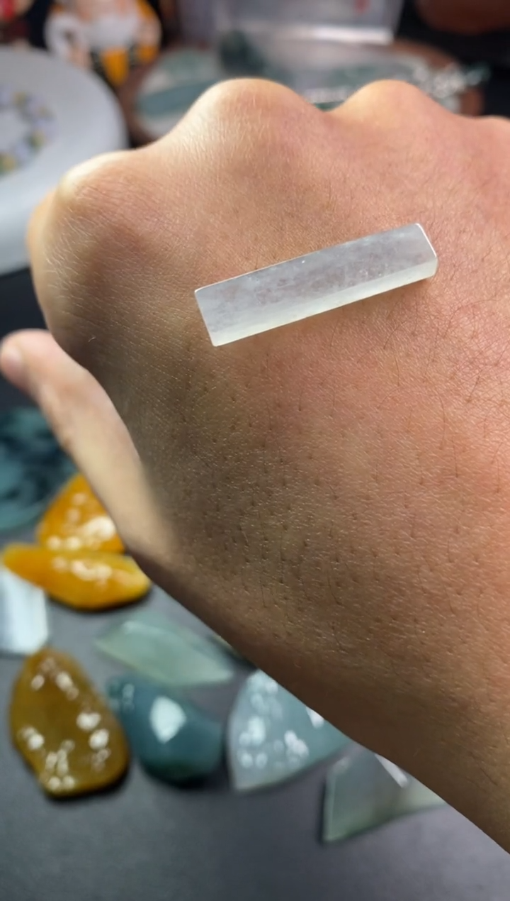 未镶嵌定制翡翠翡翠片料定制未镶嵌12.16-35