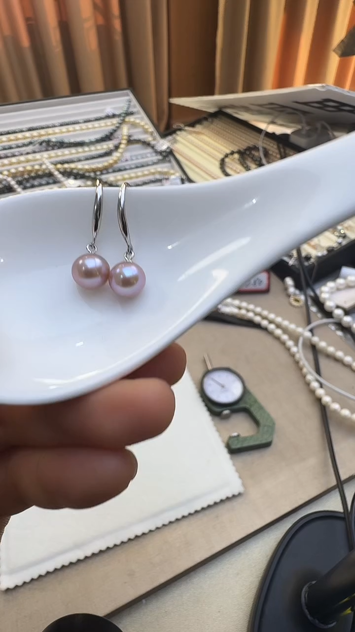 未镶嵌耳饰淡水珍珠26-5
