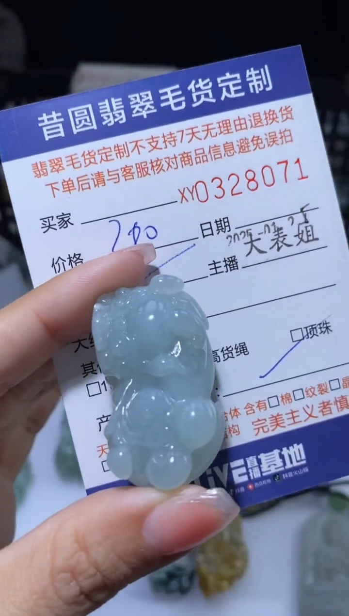 【闪购商品】翡翠颈饰未镶嵌翡翠328071