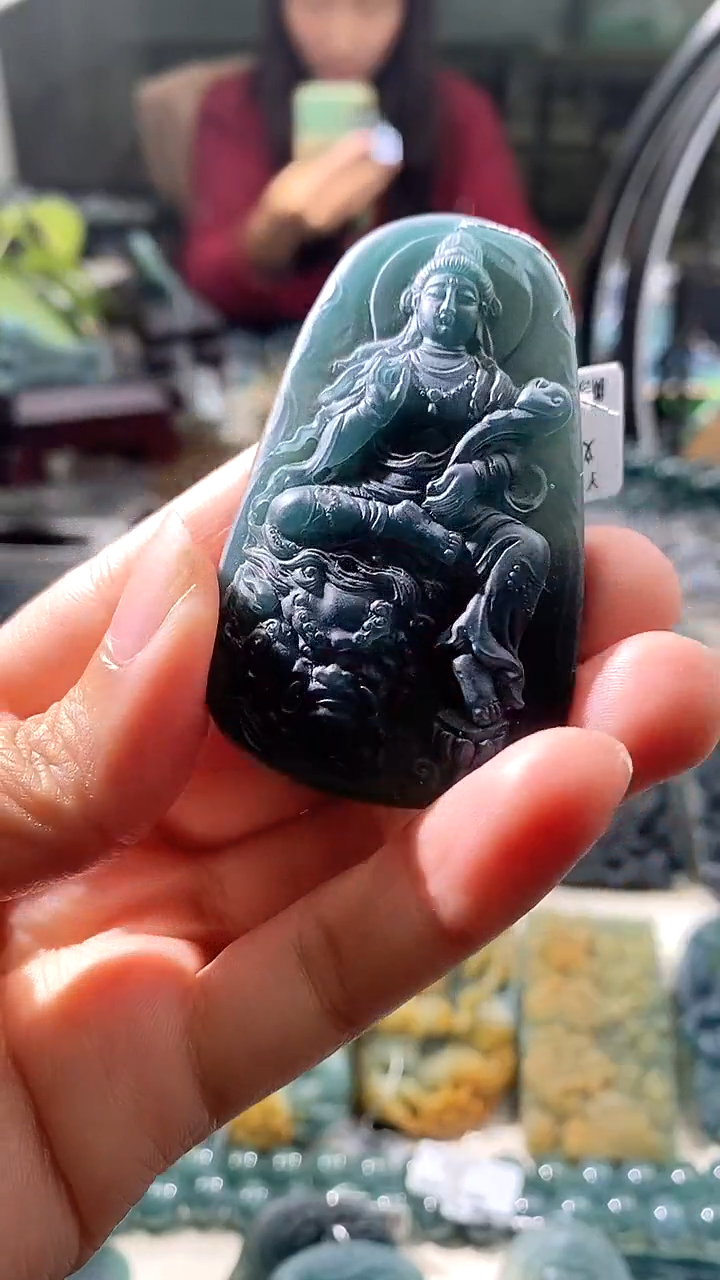 【闪购商品】定制翡翠未镶嵌翡翠毛货不退不换3.7