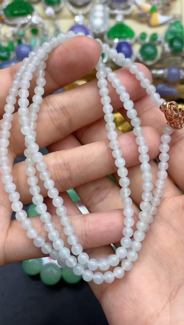 颈饰未镶嵌翡翠80-中国好珍宝