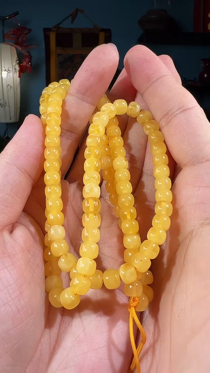 【闪购商品】蜜蜡颈饰未镶嵌6+108108108