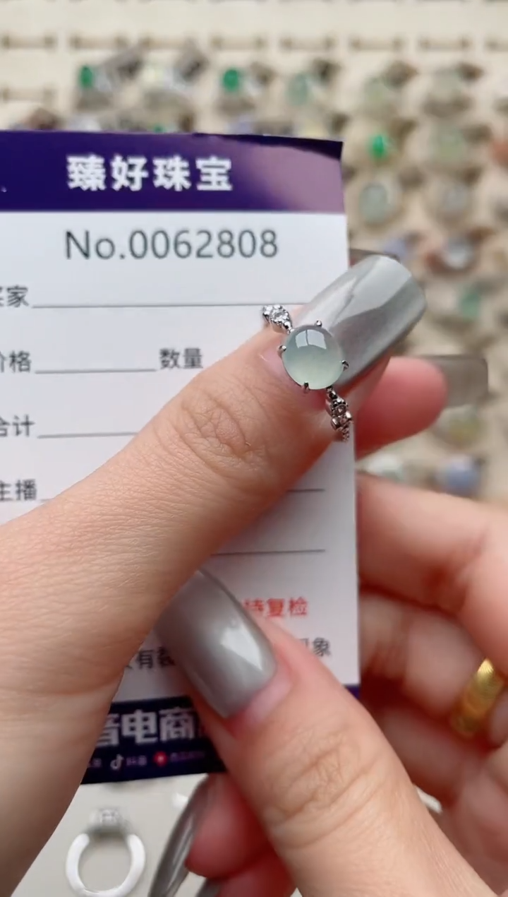 【闪购商品】翡翠戒指银S925镶嵌........