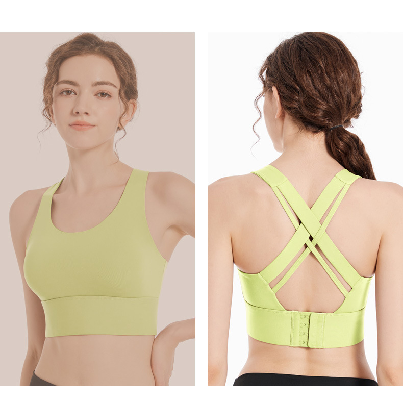 F高强度运动感瑜伽美背背心内搭跑步健身跳操骑行吸汗透气