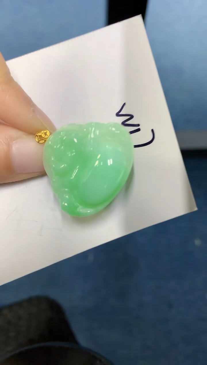 【闪购商品】翡翠颈饰18K金镶嵌000000000