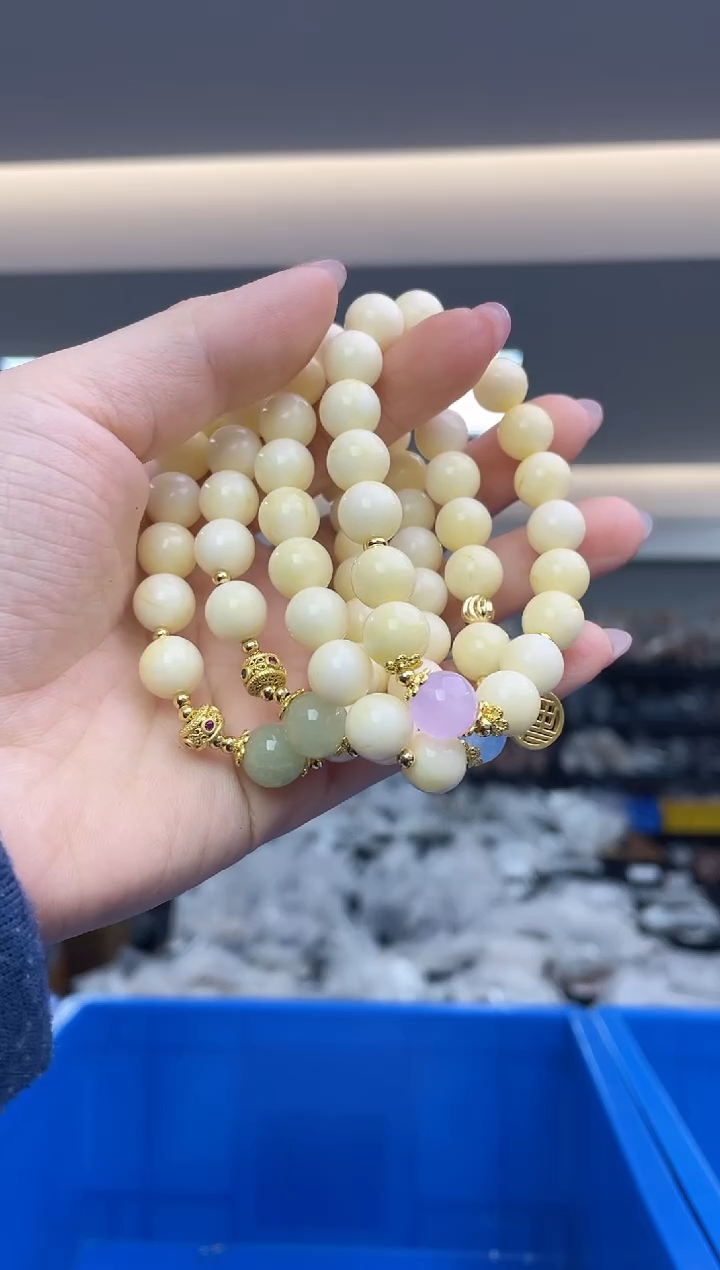 【闪购商品】蜜蜡裸石未镶嵌（多样性发一件）定制9MM+