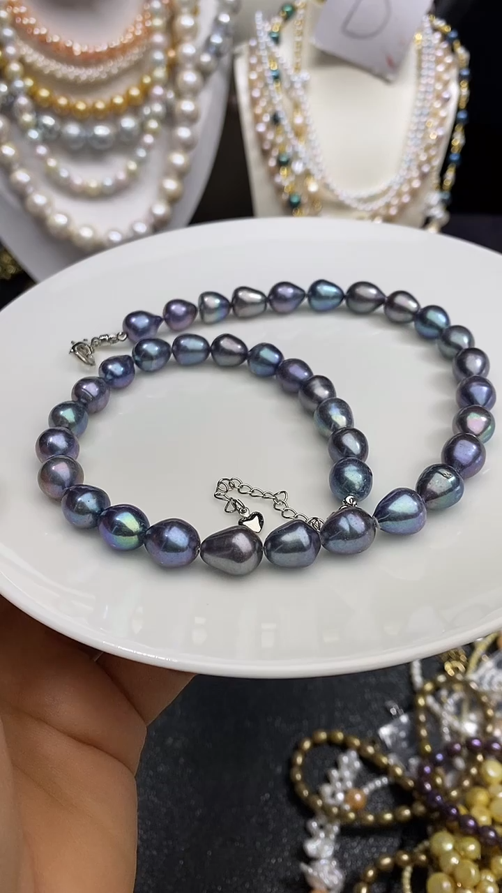 淡水珍珠未镶嵌颈饰多人