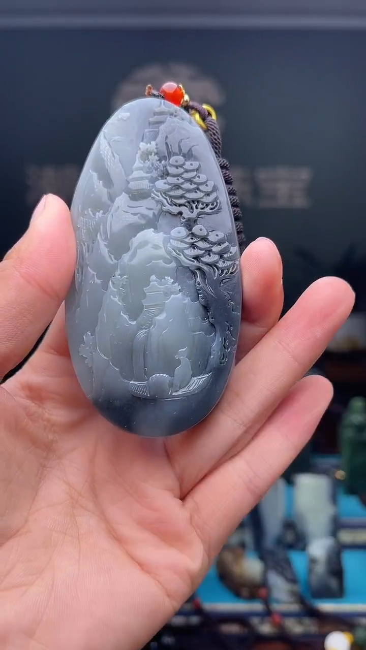 未镶嵌和田玉挂件1