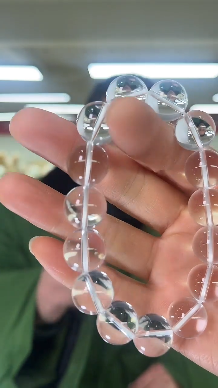 【闪购商品】水晶手链未镶嵌天然AA手串多样性发一14mm