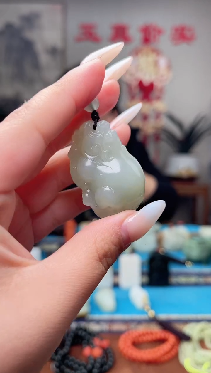 【闪购商品】和田玉挂件未镶嵌1
