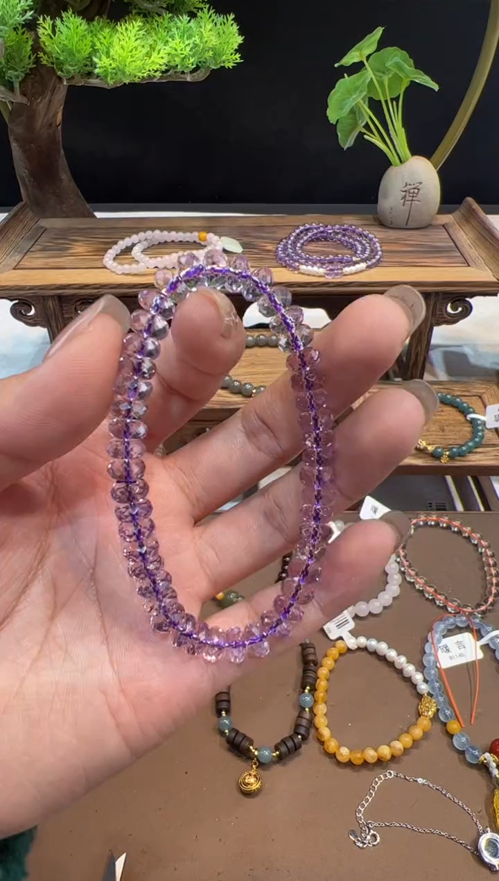 【闪购商品】水晶手绳未镶嵌@@手饰