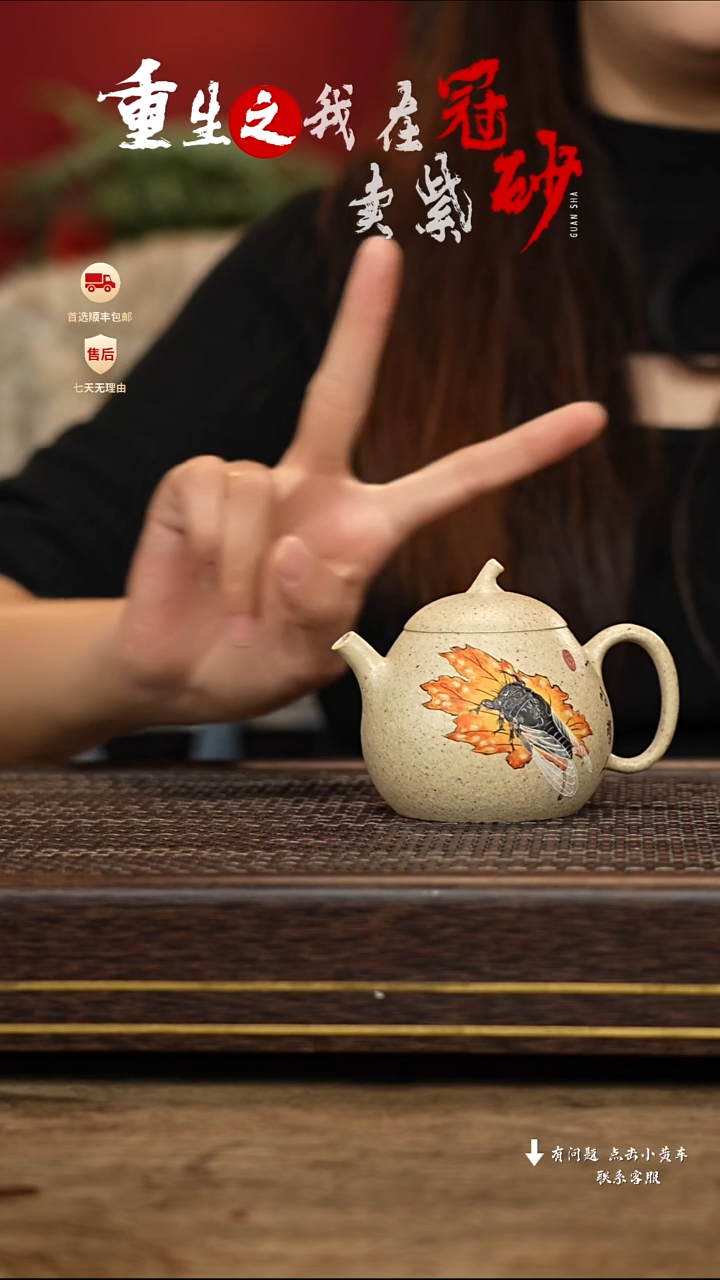 【闪购商品】紫砂茶壶冠砂茶器87