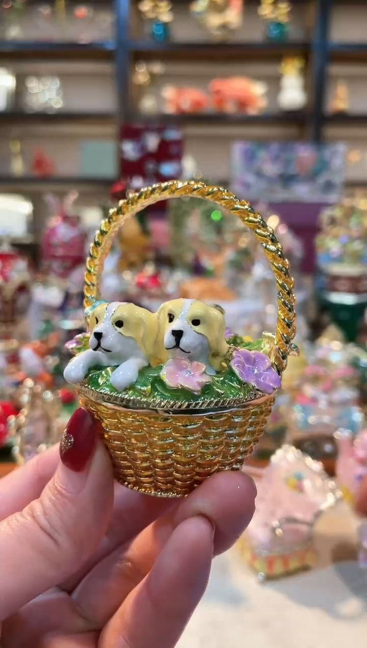 【闪购商品】珐琅彩首饰收纳盒