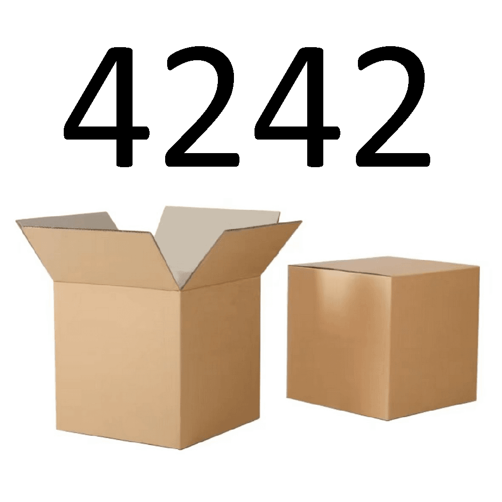 99新  【按照主播讲解下单】4242编号纸箱 3C数码家用百货桌面