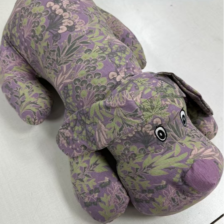 亲肤棉双层纱玩偶--丛林趴趴狗